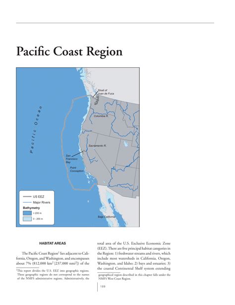 Pdf Pacific Coast Region
