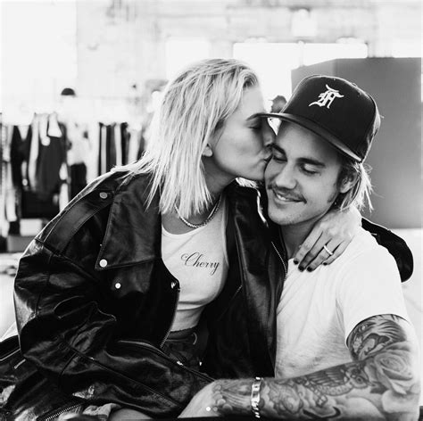 hailey baldwin shares the story behind her first kiss with justin bieber recalls falling in love