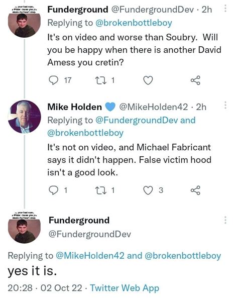 mike holden 💙 on twitter otto english mike fabricant some of those who claimed he had been