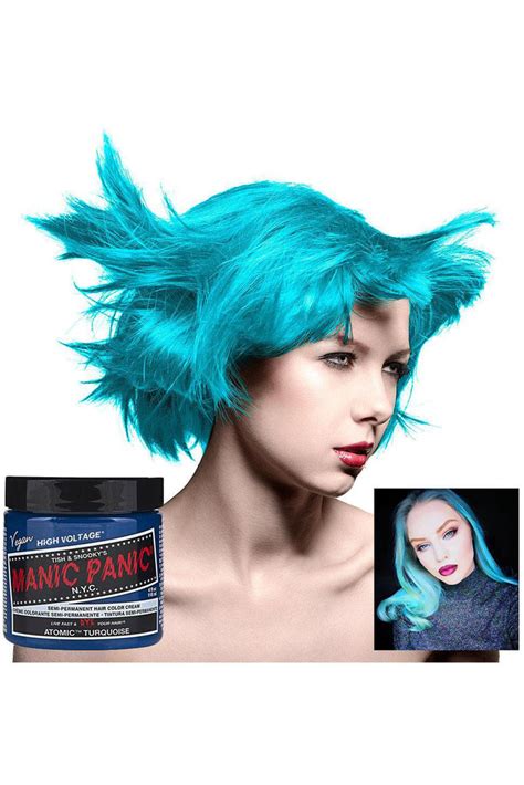 Manic Panic Atomic Turquoise Hair Dye Angel Clothing