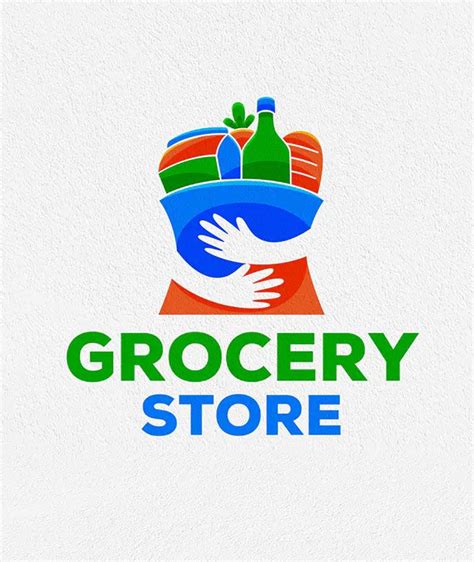 Grocery Store Logo Template 100 Vector And Color Cmyk Editable Text