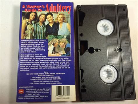 A Womans Guide To Adultery Theresa Russell Sean Bean Vhs Etsy