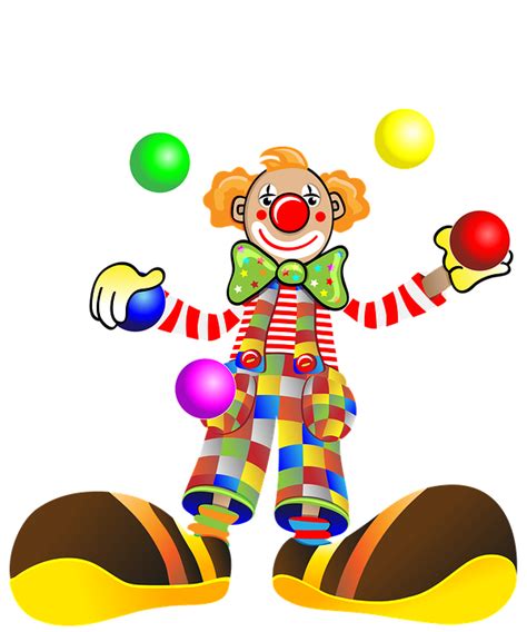Clown Jonglieren Jongliert Kostenloses Bild Auf Pixabay