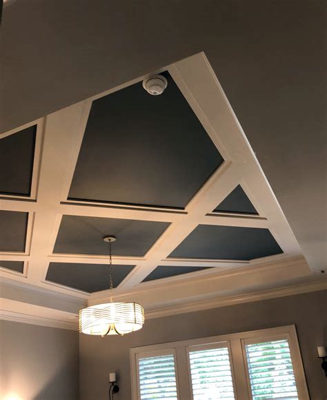 This looks complicated, but a herringbone design is how appropriate for this post. Unique Ceiling Designs | Mid-City Lumber