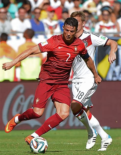 Germany's will become the first team to play 100 world cup matches. FIFA World Cup 2014: Germany vs Portugal 13th Match in ...