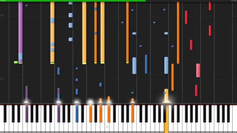 His Theme Undertale Piano And Orchestra Pianoprinceofanime Synthesia