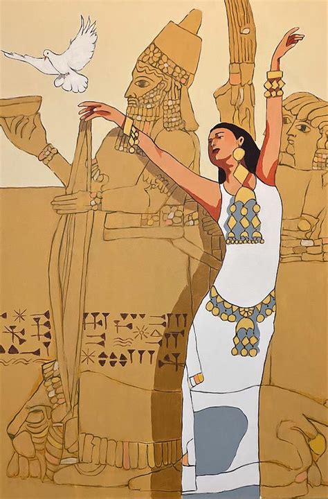 Glory To Mesopotamia Painting By Paul Batou Fine Art America