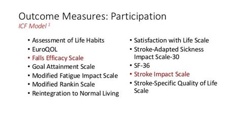 Prognostic Indicators And Outcome Measures4 5