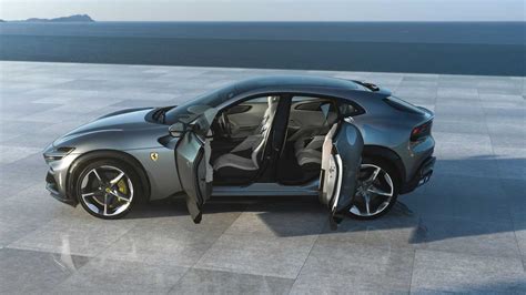 Ferrari Purosangue Debuts With Four Doors Four Seats And A V