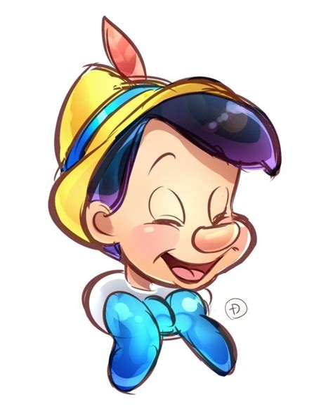 Princessesfanarts Pinocchio Disney Disney Paintings Disney Doodles