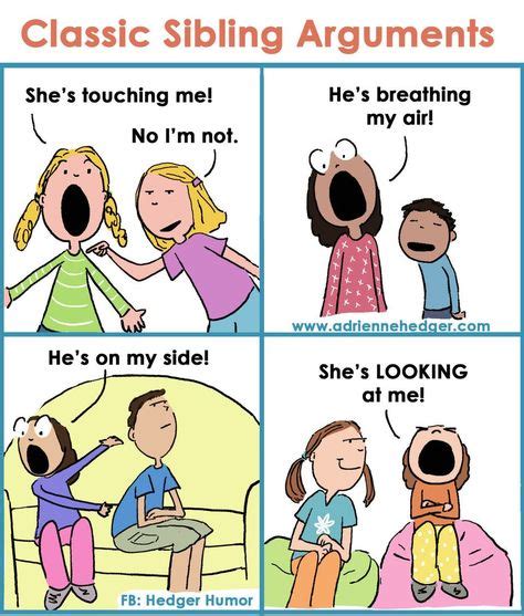 24 Hilarious Comics About Sibling Relationships Siblings Funny