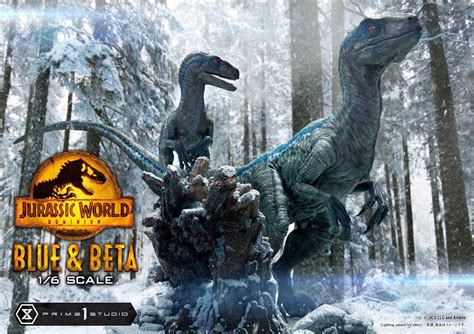 Legacy Museum Collection Jurassic World Dominionfilm Blue And Beta 16 Scale Bonus Version