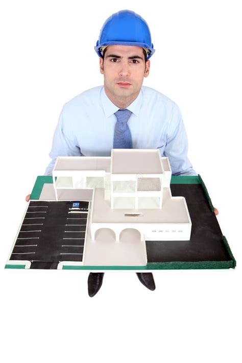 Portrait Of Young Architect Stock Image Image Of Professional