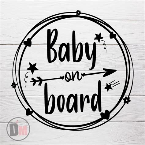 Baby On Board Svg Baby Girl Svg Svg Ai Dxf Pdf Png Eps Baby