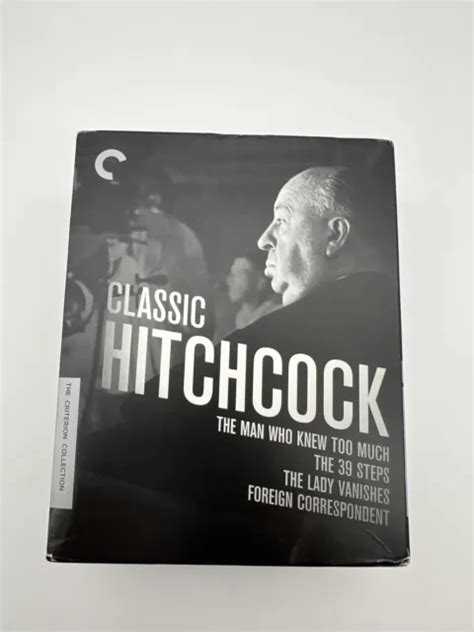 CLASSIC HITCHCOCK THE Criterion Collection Blu Ray Box Set OOP Slipcase PicClick