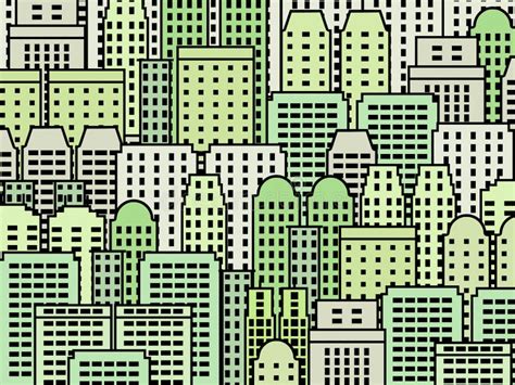 Ciudad verde ilustración del vector Ilustración de ambientalmente
