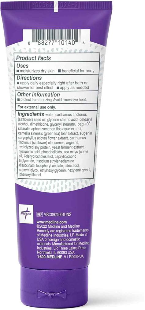 Medline Remedy Intensive Skin Therapy Skin Repair Cream Unscented