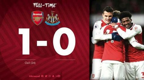 Arsenal Vs Newcastle United 1 0 All Goals And Highlights 16 Desember 2017