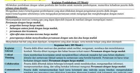 Rpp matematika smp berikut ini kami sajikan dalam bentuk contoh rpp matematika smp kelas 8. Rpp Matematika Contoh Rpp Daring Sma - Unduh File Guru