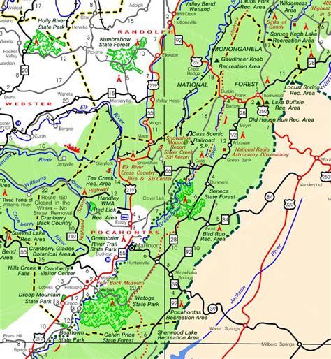 Pocahontas State Park Trail Map