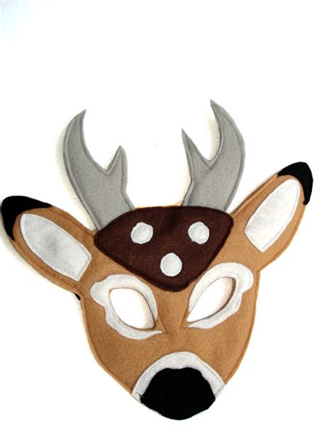 Childrens Woodland Animals Felt Mask Super Combo Of 8 Masks Magical