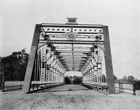 Old Wells Street Bridge Allen County Bridge 541