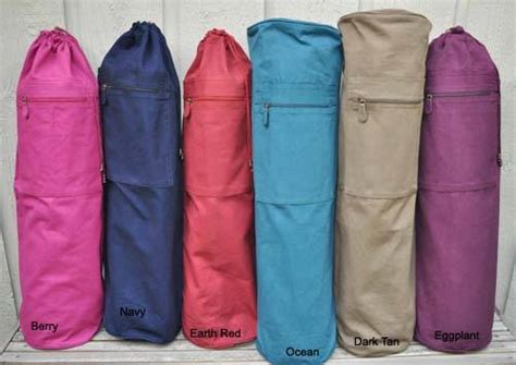 Barefoot Yoga Cotton Canvas Yoga Mat Bag