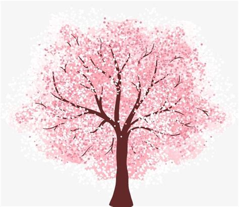 All images are transparent background and unlimited download. Vector Pink Cherry Tree, Cherry Blossom Clipart, Cherry ...