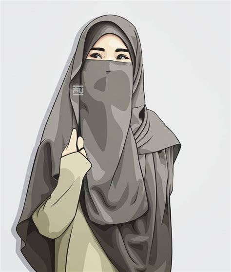 Pin By Anil Anil On Gggg In Hijab Cartoon Hijab Drawing Islamic Cartoon
