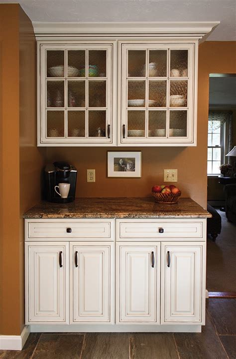 Schrock have expertise in using all these different wood materials to craft high quality units, allowing them to select the appropriate type. Schrock Mullion Doors with paint & glaze | Kitchen ...