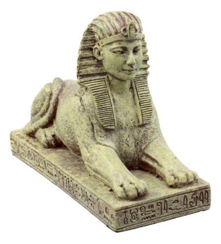This Gorgeous Egyptian Sphinx Figurine Is 325 Tall 425 Long And 1