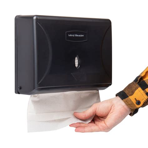 Mind Reader Multi Fold Paper Towel Dispenser Paper Towel Holder In L X In W X