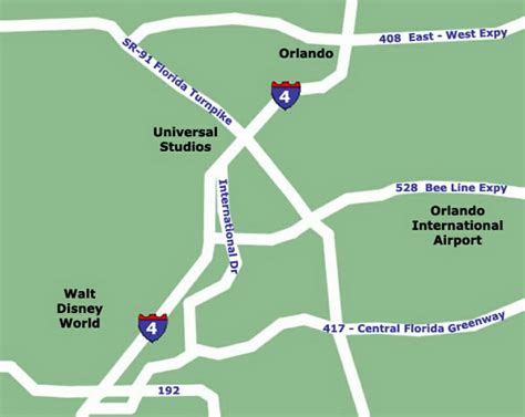 Airport Terminal Map Orlando Airport Map