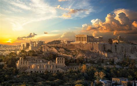 Athens Greece Wallpapers 4k Hd Athens Greece Backgrounds Erofound