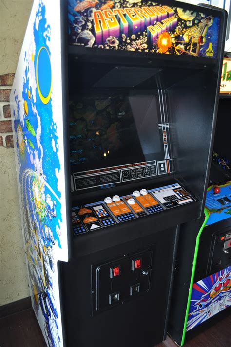 Spaceport Arcade Asteroids Deluxe Finished