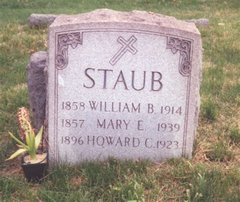 William Ambrose Staub 1858 1914 Find A Grave Memorial