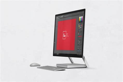 Free Microsoft Surface Studio Mockups