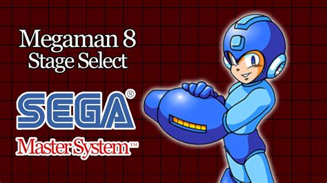 Megaman 8 Stage Select Master System Cover Youtube