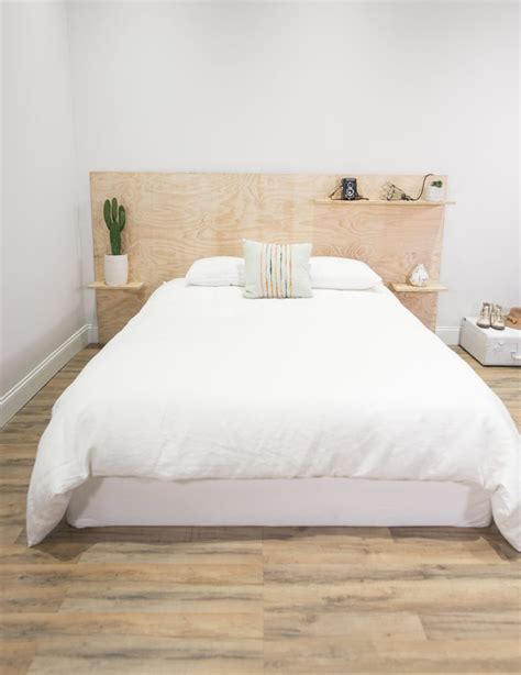 8 Plywood Headboard Bed Diy Ideas Poppytalk