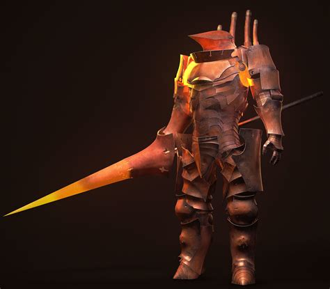 3d Model Mechanical Knight Cgtrader