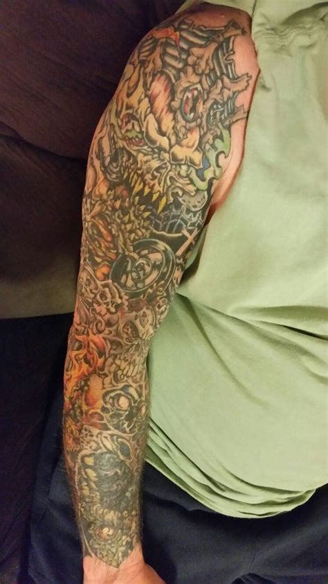 Hubby Sleeve Tattoos Hubby Sleeves