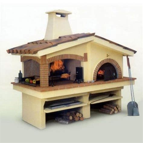 Forni a legna da esterno: Barbecue con forno Eden nel 2020 | Forno a legna, Idee ...