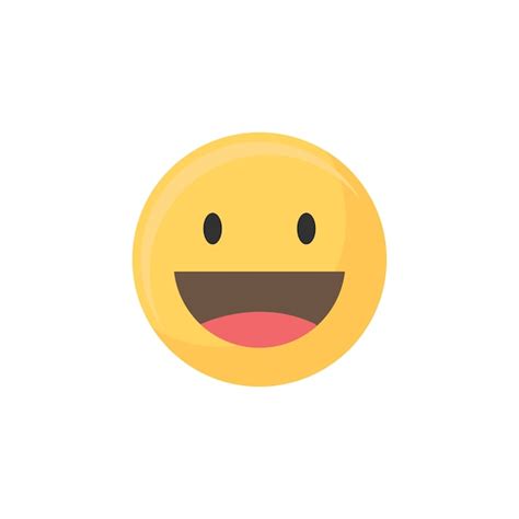 Free Vector Happy Emoji