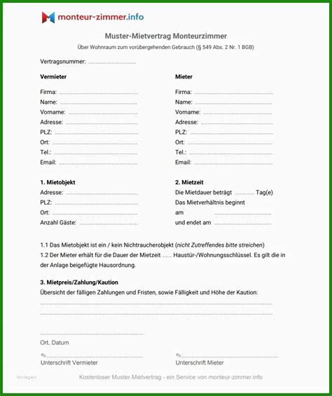 Pdf mustermietvertrag neubau download pdf. Änderung Mietvertrag Vorlage Kostenlos ...