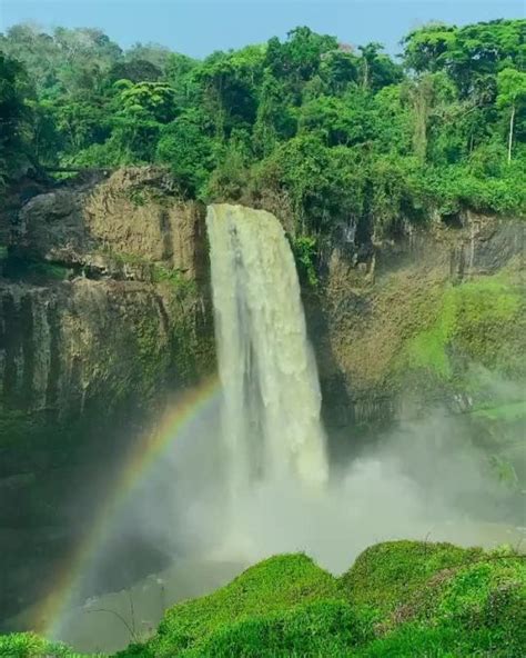 Views From Ekom Nkam Waterfalls In Cameroon By Baloflicks In 2020