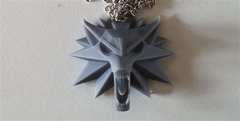 I 3d Printed The Witcher Medallion Rwitcher