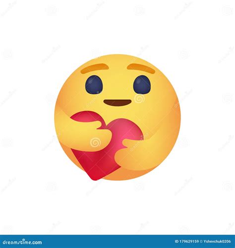 Care Emoji Popular Social Media New Care Emoji Vector Illustration 214932992
