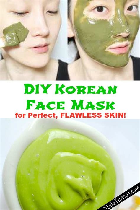This Diy Korean Face Mask Is All Natural And Super Easy To Whip Up But