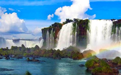 53 Beautiful Waterfall Wallpaper Desktop On Wallpapersafari