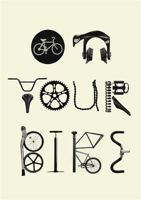 Generate list of letters in the alphabet. Just our type// Bike Art | Cyclechic | Cyclechic